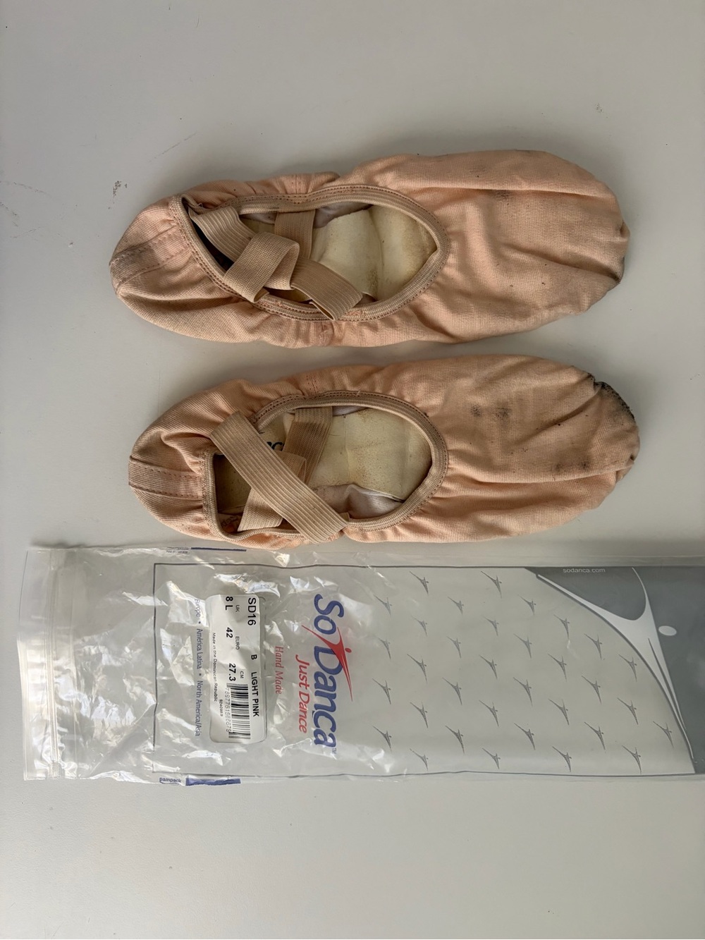 So Danca Pink Ballet Slippers